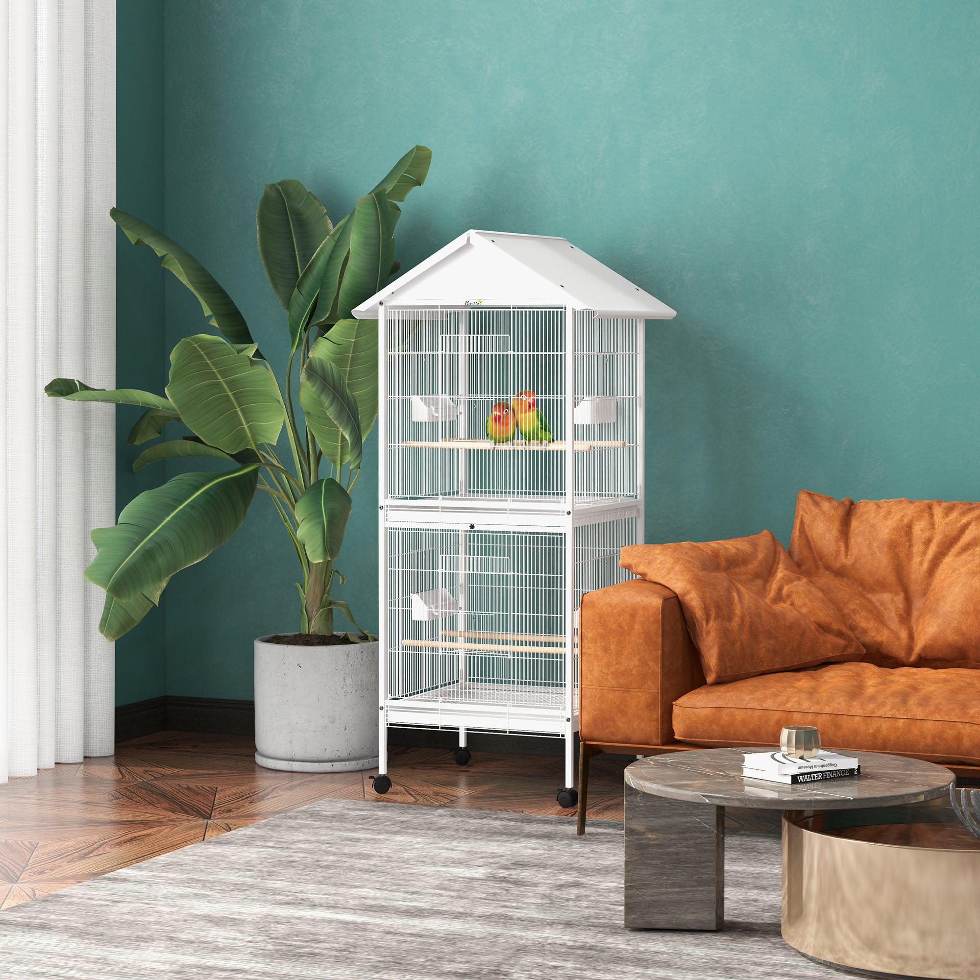 60" Outdoor Bird Cage for Finches