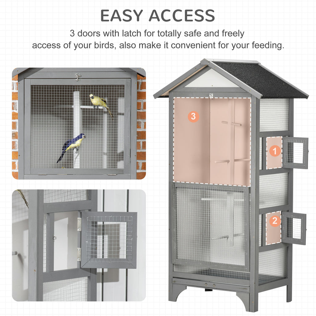 60" Outdoor Bird Cage for Finches
